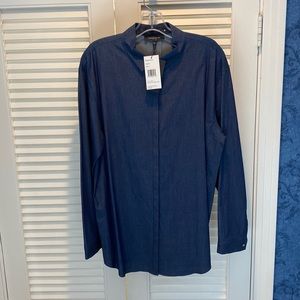 Lafayette 148 Indigo Tunic